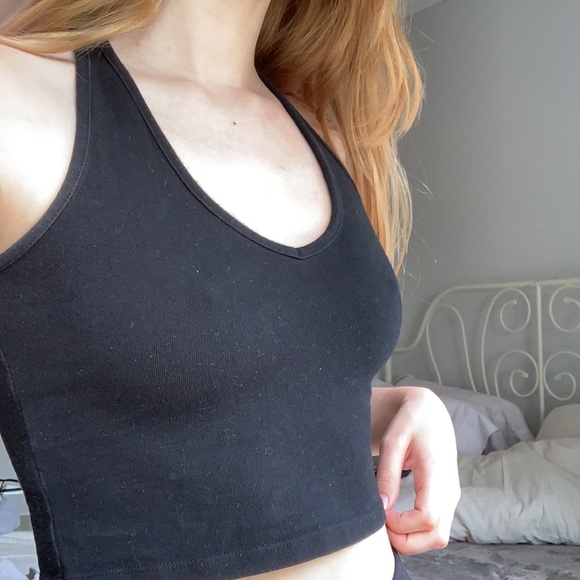 Brandy Melville black halter top - Picture 2 of 2